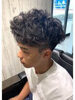 ヨシザワインク バンダイ(YOSHIZAWA Inc. BANDAI)&nbsp;新潟/万代/新潟市/メンズパーマ/スパイラルパーマ/アップバング