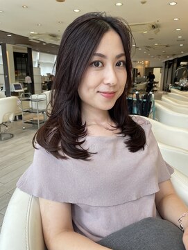 エアー 銀座(air) ★岡田有加★20代30代★銀座★ワンカールこなれミディ