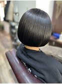ボブ×ブルーブラック