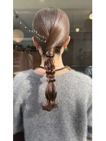 COVO/金沢駅/ヘアセット/タイトアレンジ