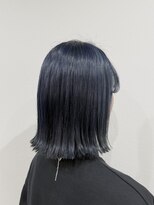 イリス(Iris) ネイビーブルー×ブリーチ