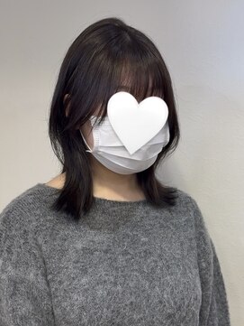 カミケン 黒岩店 kamiken・ こなれ感◎大人可愛いミディアムレイヤー