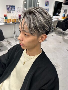 メンズサロン キング 枚方店(Men’s salon K!ng) 波巻きツイストスパイラルパーマ/フェザーパーマ/眉毛/メンズ