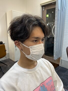 テーラヘアー 瑞江店(TELAHAIR) 癖毛風パーマ×ハイライトカラー