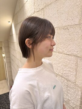 ハピネス 河原町店(Happiness) ミニボブ　京都ボブ　京都美容室　進詩織