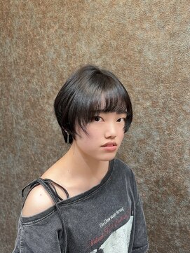 グラスヘア 石垣店(Grass Hair) ショート×ブルーブラック