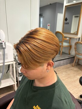 EXCIA 心斎橋 メンズ縮毛矯正/曲がる縮毛矯正/メンズ髪質改善【エクシア】 センターパート