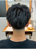 千葉駅MEN’S HAIR/サーフカール/刈り上げセンターパート