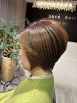 パーチェヘアー(pace hair)&nbsp;ショートカット/ショートヘア/ショートボブ/30代40代50代/栄