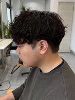 フゥ 宇都宮戸祭(FeU)&nbsp;宇都宮メンズカットメンズパーマ波巻きスパイラルパーマツイスパ