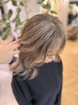 ステア ケース(stair case)&nbsp;リタッチ×ローライトで根元をぼかしながらほんのり立体感プラス