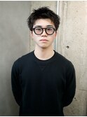 スパイキーショート/ピンパーマ/メンズショート