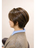 クオリス 上福岡店(QUALIS)&nbsp;大人可愛いショートボブレイヤー×小顔ウルフ×髪質改善艶髪