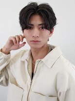 メンズサロン ガウディ 高槻店(men's salon Gaudi)&nbsp;メンズカット×カルマパーマ×センターパート