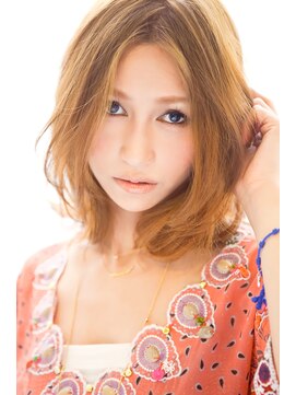 クロワ(croix) 【croix】スポンテニアス×透け感ウェーブ