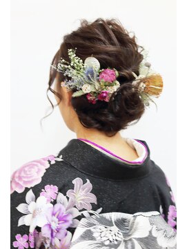 ヌードカラー(NUDE COLOR) 『NUDE COLOR』和装アップ