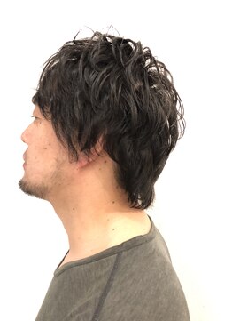 エルビーエル(LBL) メンズ クセ毛風パーマ