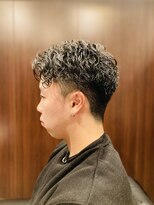 ヒロギンザ 田町店(HIRO GINZA)&nbsp;センターパートハードパーマ