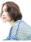 【ヤナギヤスタイル/ウェーブ×ボブ】
