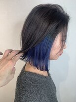 アンダーバーホワイト 芦屋店(_WHITE)&nbsp;ブルーインナーカラー