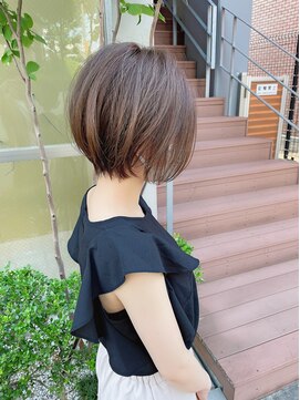ルカ リノア(Luca lino:a) 【ばっさりカットでも大丈夫】くびれショートボブ