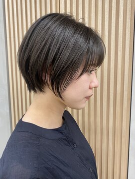 ロンドプロフィール 浦和(Lond profil) 中川陽南子【すっきりコンパクト丸みショート/顔まわりカット】