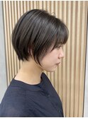 中川陽南子【すっきりコンパクト丸みショート/顔まわりカット】