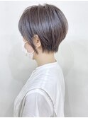 【morio成増/ムラマツ】アッシュ耳かけショートボブ大人かわいい