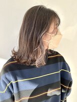 フォーク FOLK&nbsp;【FOLK】透明感インナーシルバー☆似合わせ外ハネミディアム♪