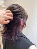 インナーカラーパープル