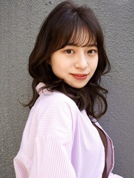 ブゾン(buZon) 【buZon ブゾン】ショコラアッシュ×ふんわりカール