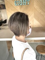 エイト 沖縄豊崎店(EIGHT toyosaki)&nbsp;【EIGHT 豊崎】お客様スタイル_ショート×バレイヤージュ