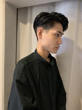 ヌース(NOOS) メンズ七三流しパーマ