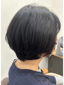 ヘアーカルチャー おゆみ野店(HAIR CULTURE) 大人可愛いショートボブ・30代40代50代