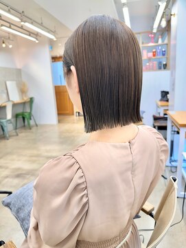 サンド 名古屋(sand) 韓国風/インナーカラー/縮毛矯正髪質改善/顔まわり/レイヤー