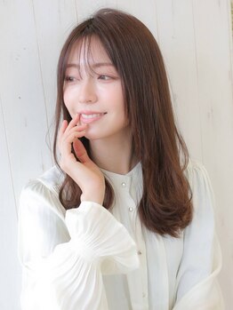 アグ ヘアー ダイス 長崎時津店(Agu hair dice)の写真/【髪質改善☆】クセ毛が扱いやすい万能ヘアに!職人技に感動。クセ改善&朝のセットも楽ちん♪