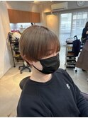 【ブリーチカラー】ミルクティーグレージュ【新宿】