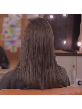 【やさしくトーンアップ】透明感くすみカラー♪