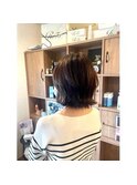 ★美髪シルエット くびれボブ#stylist 大前