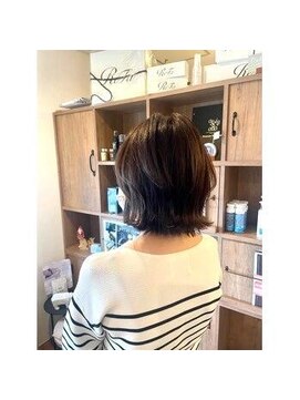 エクレ(eclet) ★美髪シルエット くびれボブ#stylist 大前