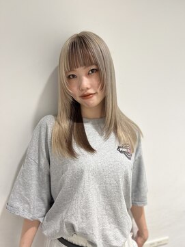 フラミンゴバイカーニバル 江古田(Flamingo by carnival) ハイトーン×顔まわりレイヤー