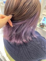 ビス リアン 川口店(Vis lien)&nbsp;インナーカラー/ブリーチ/パープルカラー