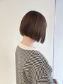 トリコ 柏(tricot) まとまるボブとオリーブブラウンカラー