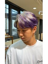 アウラ(AURA)&nbsp;ホワイトカラー　エンドパープル