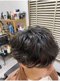 刈り上げ質感カット
