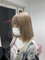 エゴ 池袋(EGO) ミルクティーベージュ/ベージュカラー/インナーカラー