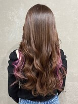 ララ モアナ(LaLa Moana)&nbsp;インナーカラー/人毛エクステ/フェイスフレミング/韓国風カラー