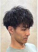 ダウンバングツイスパ（ツイスパ/マッシュ/波巻き）