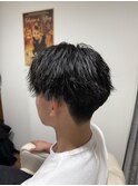 #サーフカール#スパイキーショート#ブルーブラック#船橋