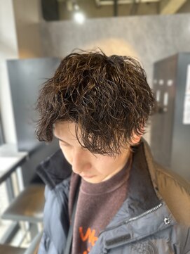 ダズルヘアーエイチ(DAZZLE hair H) 尾崎指名/波巻きパーマ